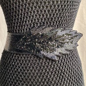 Vintage Glass Beaded Belt